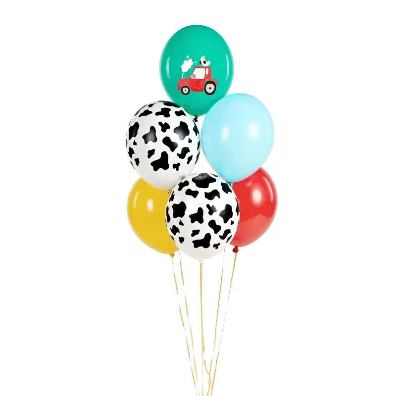 Balony 30 cm, Farma 6szt. Balony 30 cm, Farma 6szt.