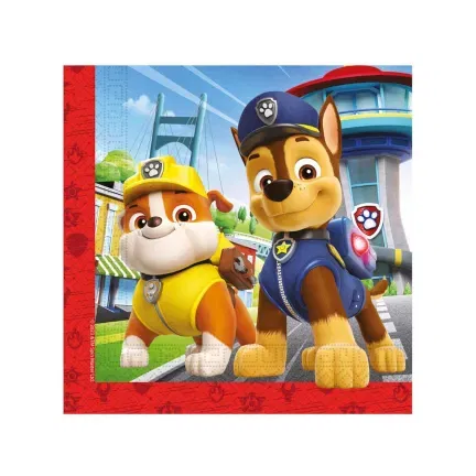 Serwetki papierowe Paw Patrol Rescue Heroes, 33 x 33 cm, 20 szt.