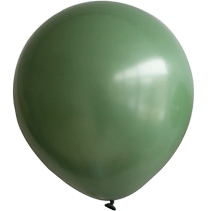 Balony lateksowe RETRO zielone AVOCADO 12"/30 cm 100 sztuk