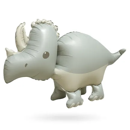 Balon foliowy Stojący DINOZAUR Triceratops - 61 x 102 cm