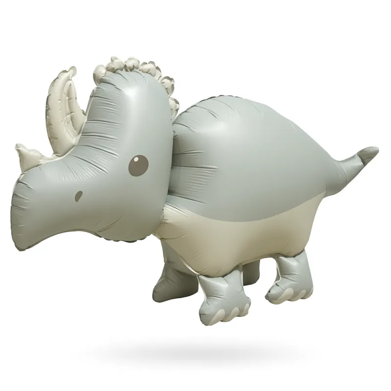 Balon foliowy Stojący DINOZAUR Triceratops - 61 x 102 cm