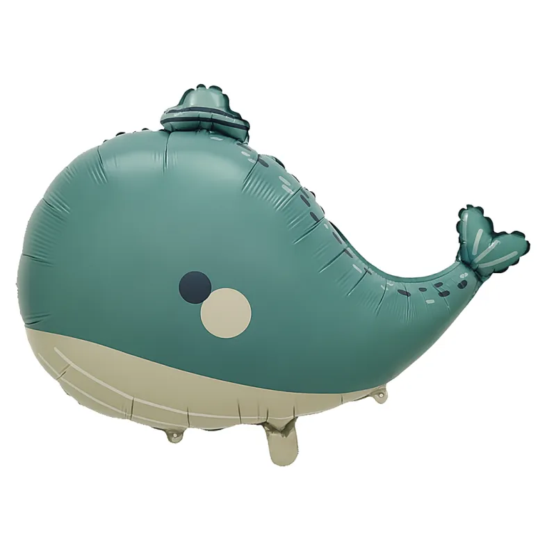 Balon foliowy Wieloryb – Morskie Zwierzęta – 71 x 60 cm