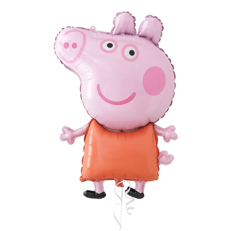 Zestaw balonów foliowych Świnka Peppa 5 elementów
