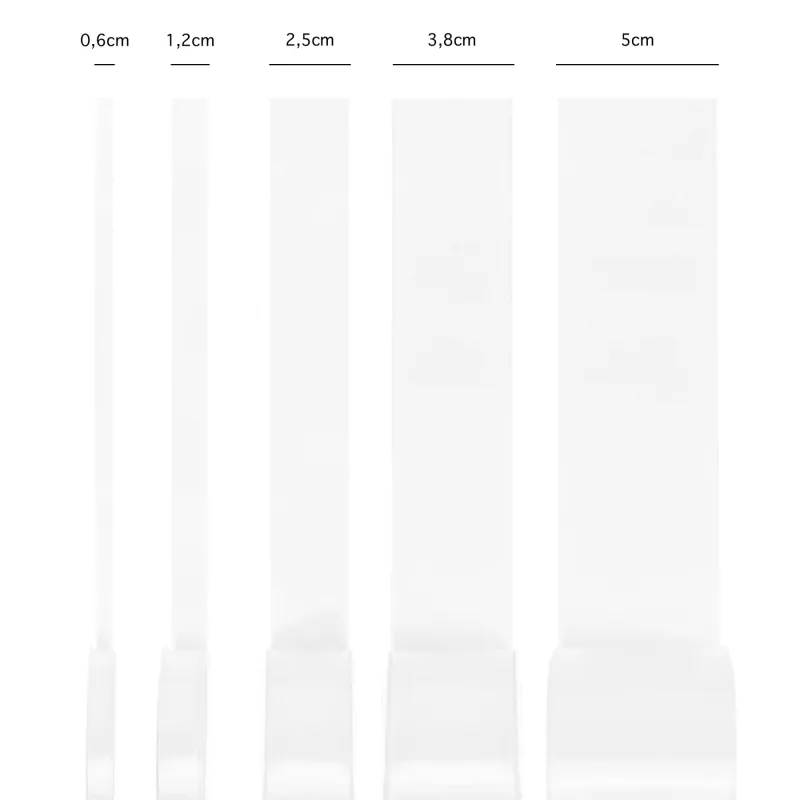 Tasiemka satynowa biała 5x23m