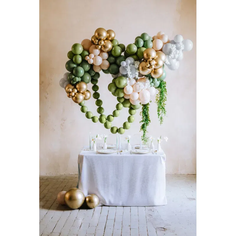 Balony Strong 30 cm, Pastel RosemaryGreen 100szt.