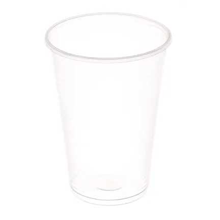Kubek plastikowy 200ml bezbarwny wąski PP 2,3g 100szt
