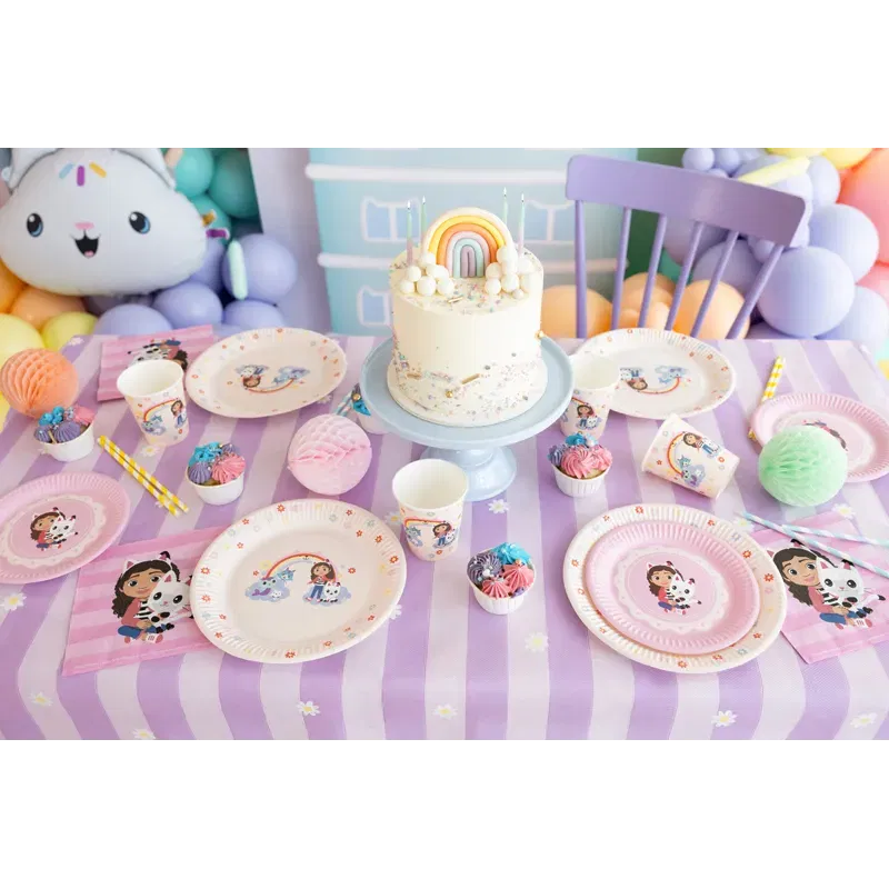 Kubeczki Koci Domek Gabi, 250ml 6szt.