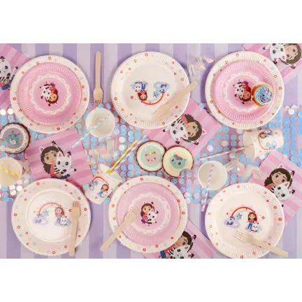 Kubeczki Koci Domek Gabi, 250ml 6szt.