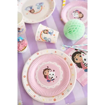 Kubeczki Koci Domek Gabi, 250ml 6szt.