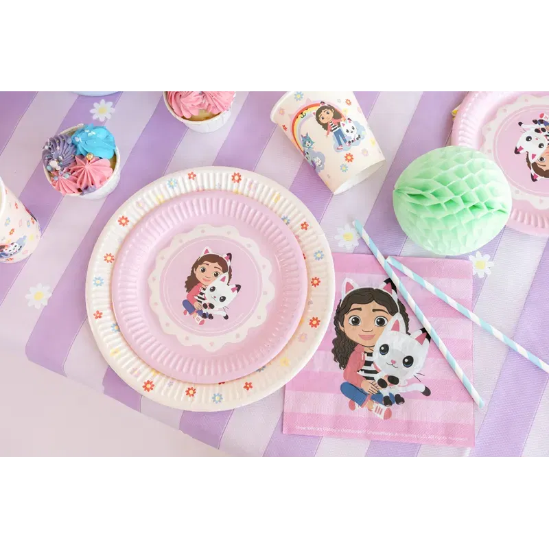 Talerzyki Koci Domek Gabi, 18 cm 6szt. Talerzyki Koci Domek Gabi, 18 cm 6szt.