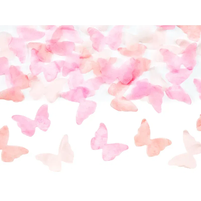 Tuba Girl strzelająca różowymi motylkami, 20 cm