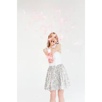 Tuba z penisami, jasny różowy, 20cm Tuba z penisami, jasny różowy, 20cm