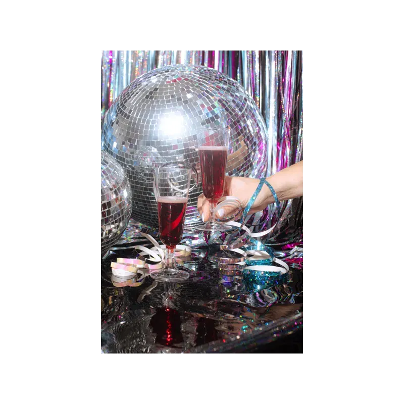 Serpentyny holograficzne, jasny różowy, 3,8 m