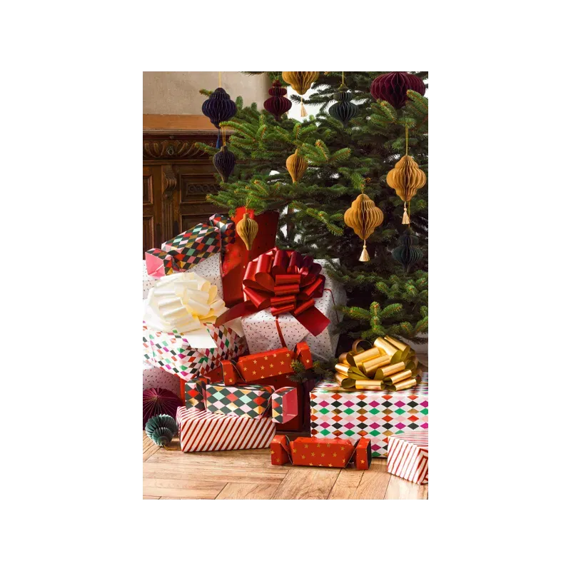 Kokarda dekoracyjna DIY, złamana biel, 30 cm Kokarda dekoracyjna DIY, złamana biel, 30 cm