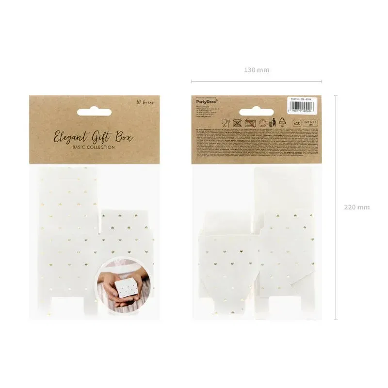 Pudełeczka Serca, biały Pudełeczka Serca, biały