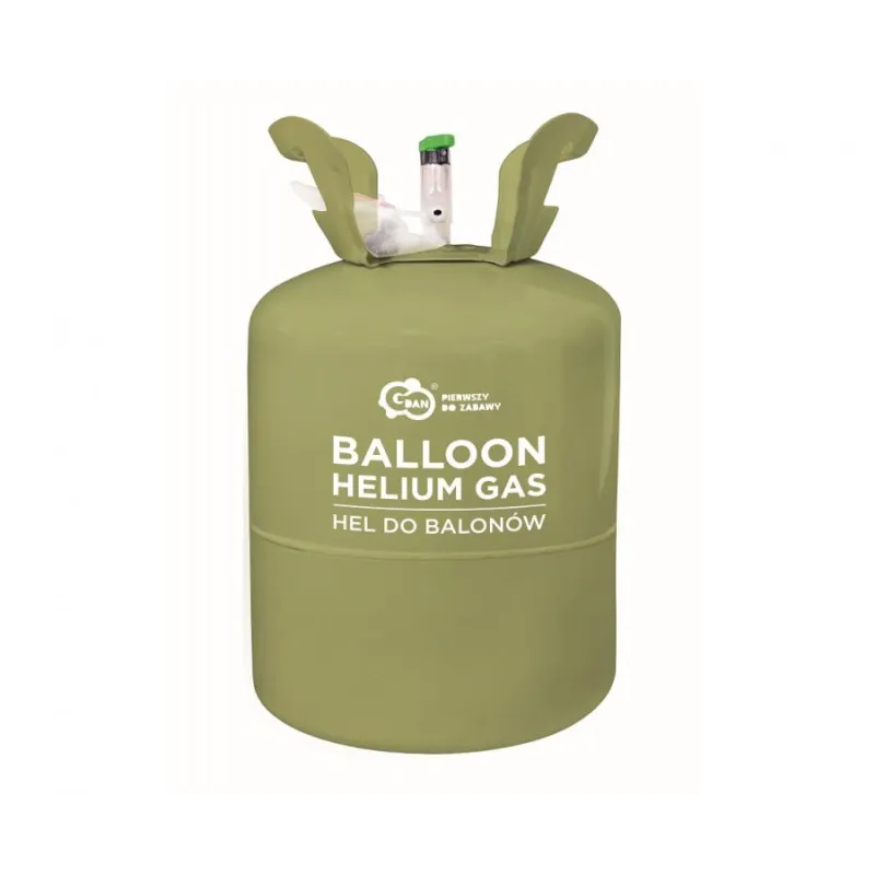 Butla z helem do 50 balonów