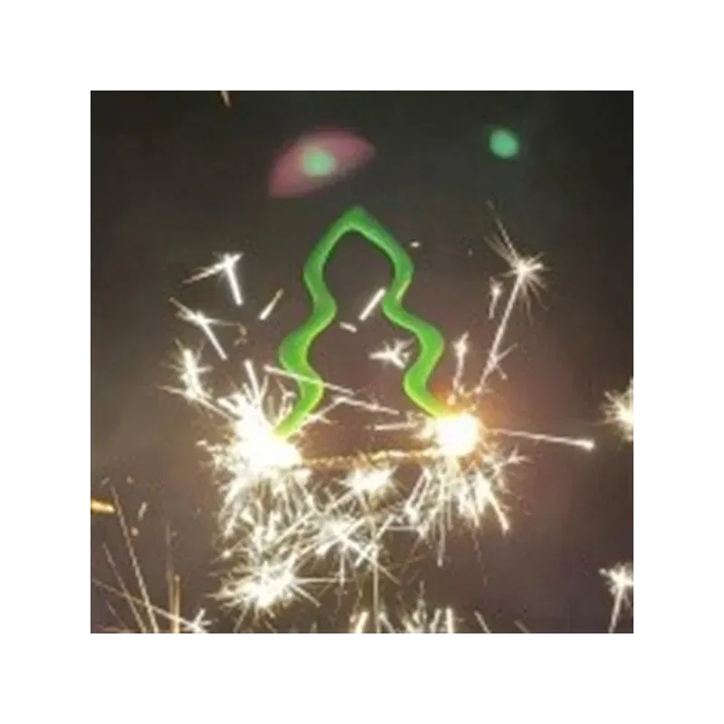 Zimne ognie zestaw Święta gwiazdki i choinki 4 szt.