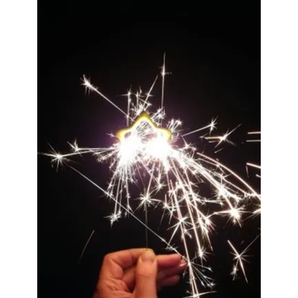 Zimne ognie zestaw Święta gwiazdki i choinki 4 szt.