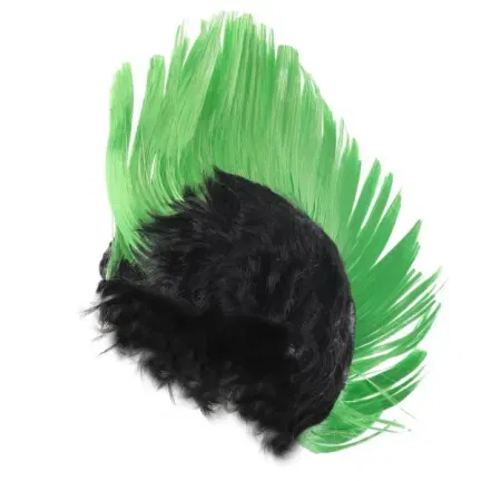 Peruka IROKEZ zielona, 1szt. Peruka IROKEZ zielona, 1szt.