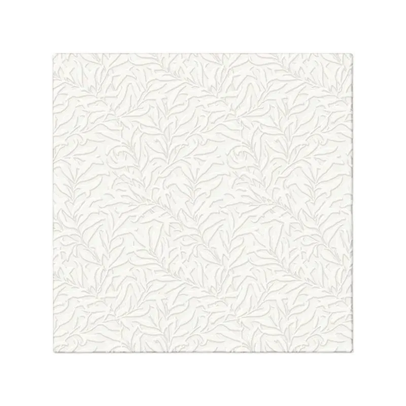 Serwetki 33cm x 33cm, 3-warstwowe "NSPIRATION FLORAL BIAŁE 20 szt.