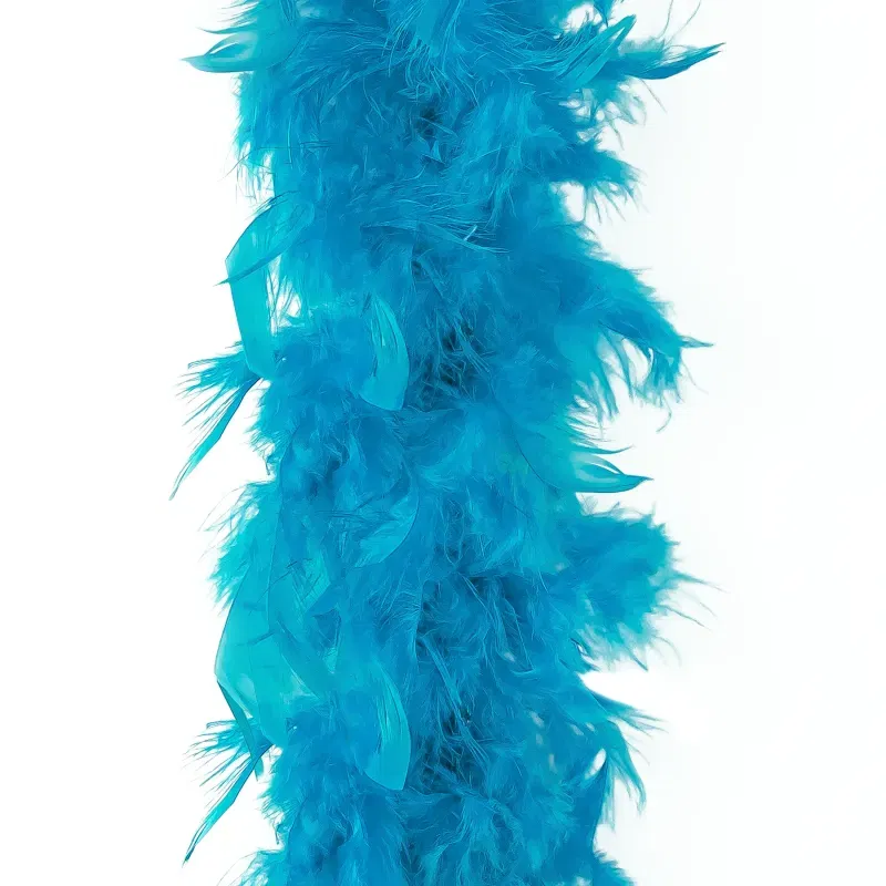 Boa z piór niebieskie 190cm Boa z piór niebieskie 190cm