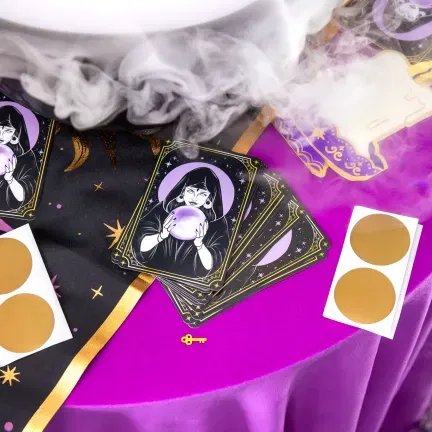 Karty zdrapki z wróżbami Andrzejkowe wróżby