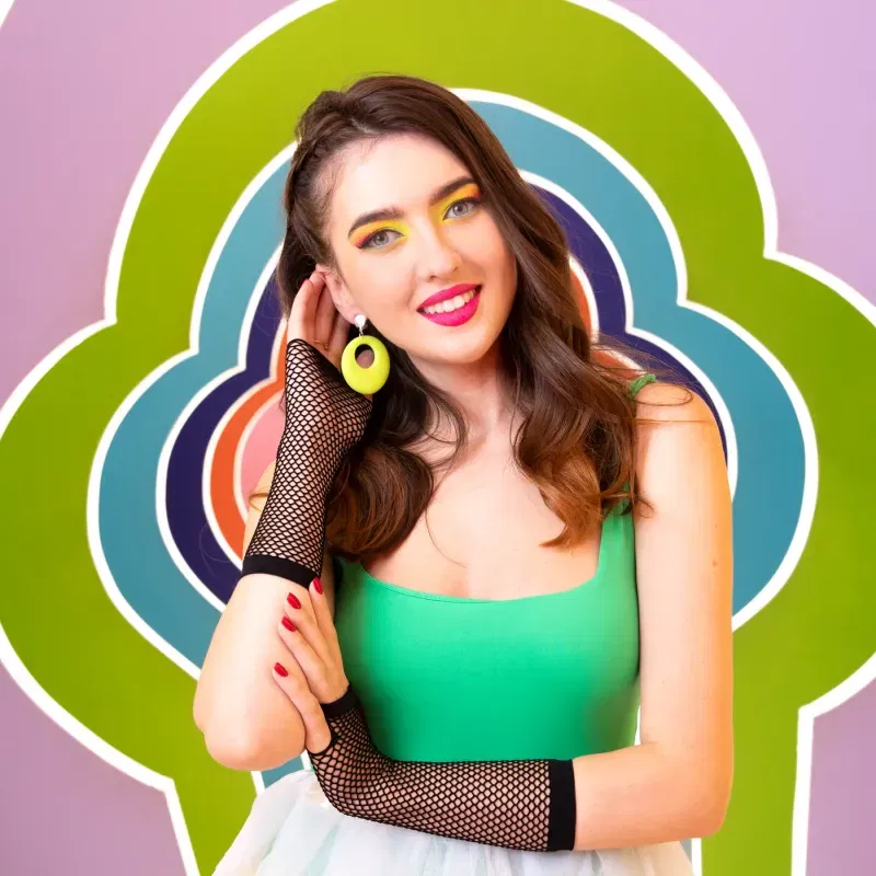 Rękawiczki z siatki bez palców czarne 24cm Rękawiczki z siatki bez palców czarne 24cm