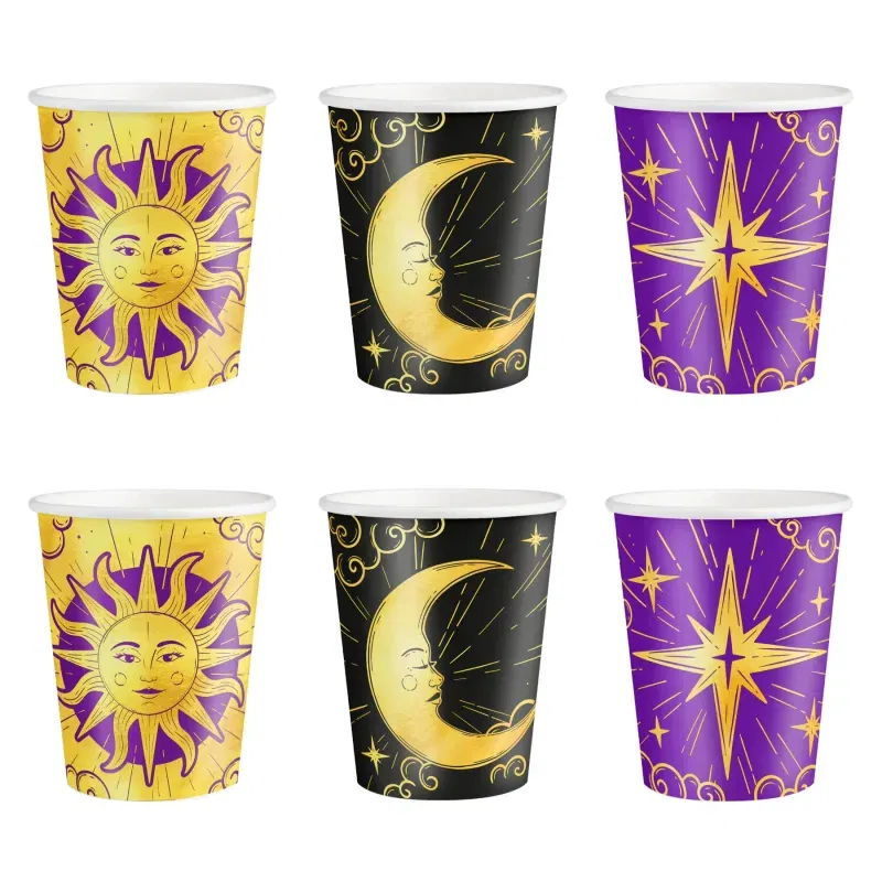 Kubeczki papierowe Andrzejki 220ml 6szt.