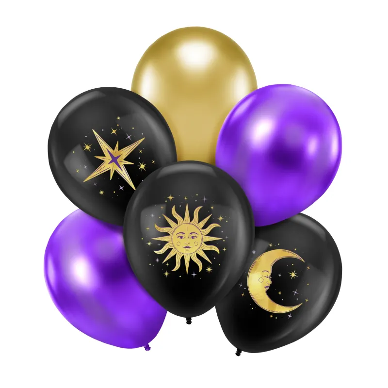 Balony lateksowe Andrzejki 12cali 6 szt.