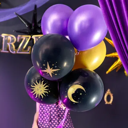 Balony lateksowe Andrzejki 12cali 6 szt.