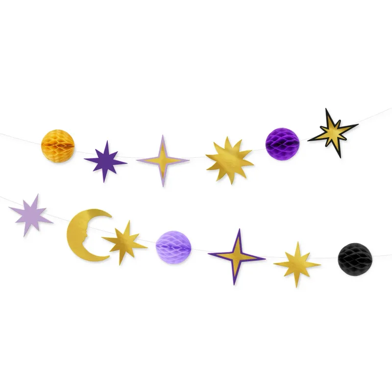 Girlanda papierowa Zabawa wróżby Andrzejkowe