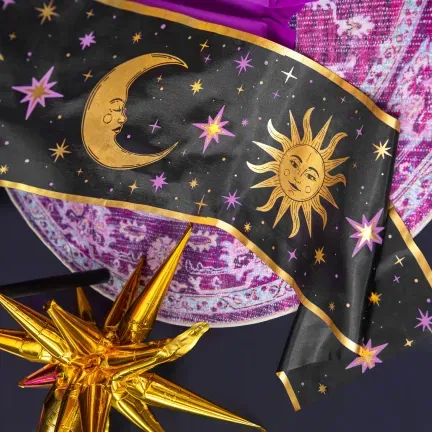 Bieżnik dekoracja na stół Andrzejki 300x28 cm