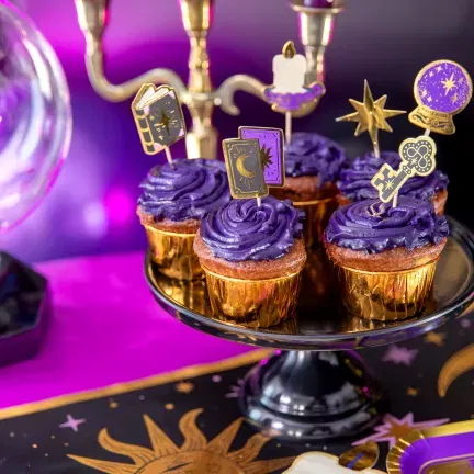 Pikery na babeczki Andrzejki 6szt.