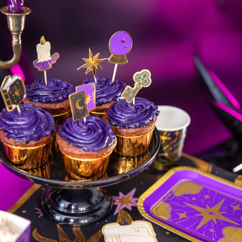 Pikery na babeczki Andrzejki 6szt.