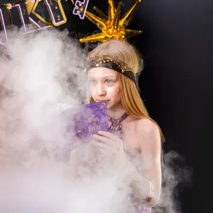 Pudełko na popcorn i przekąski Ksiega zaklęć Andrzejki 3 szt.