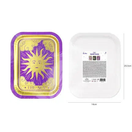 Talerzyki papierowe Andrzejki 6 szt.