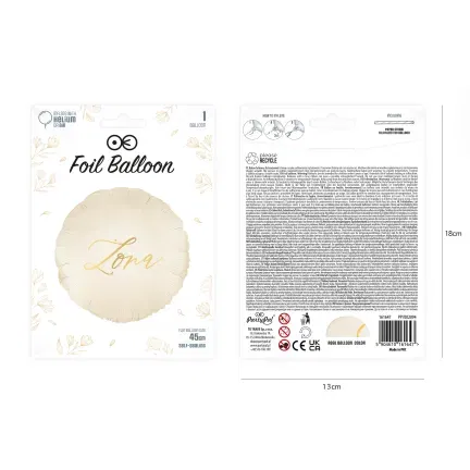 Balon foliowy Żona 18 cali