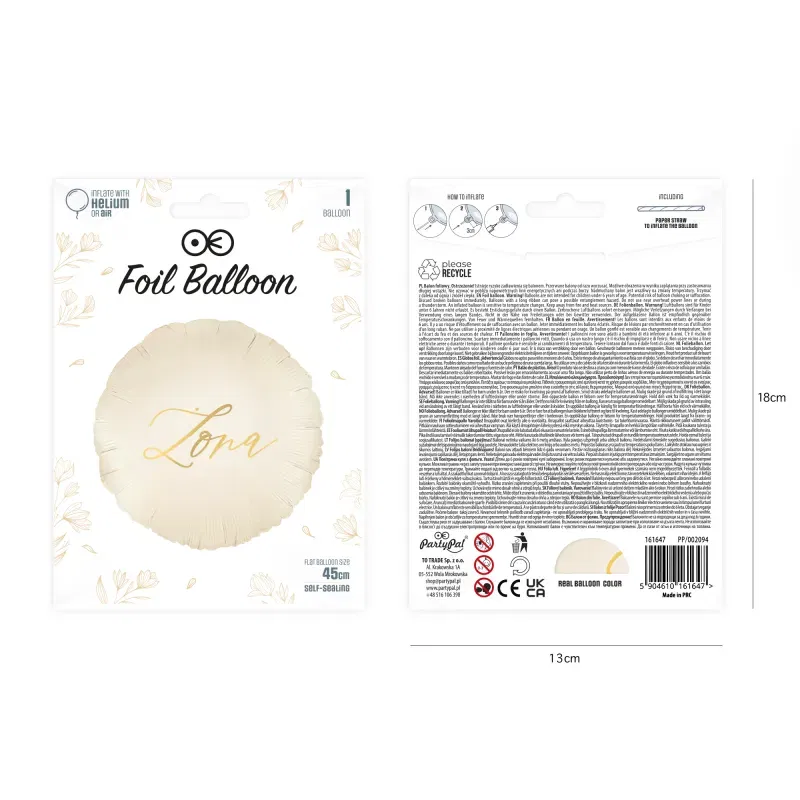 Balon foliowy Żona 18 cali