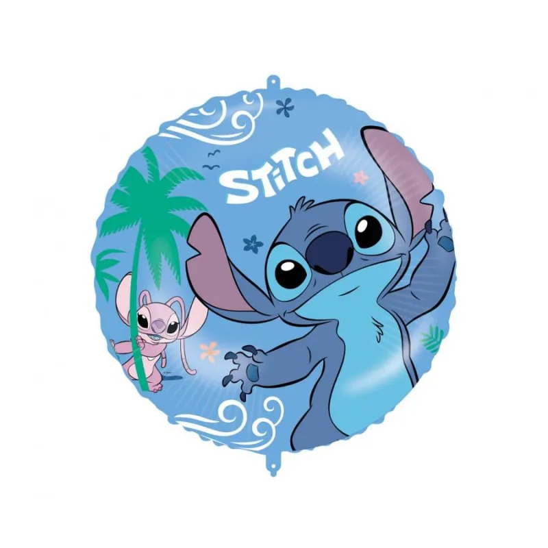 Balon foliowy Stitch & Angel, Disney, 46 cm