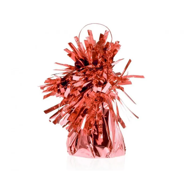 Ciężarek foliowy do balonów z helem rosegold różowo-złoty, 1 szt.