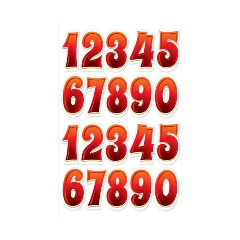  Kartka urodzinowa z naklejaną cyfrą, Globus