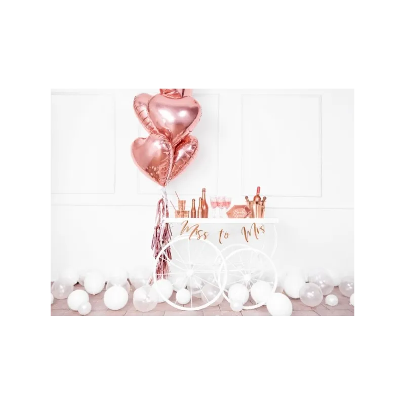 Balon Foliowy Serce Rose Gold 45 cm Balon Foliowy Serce Rose Gold 45 cm