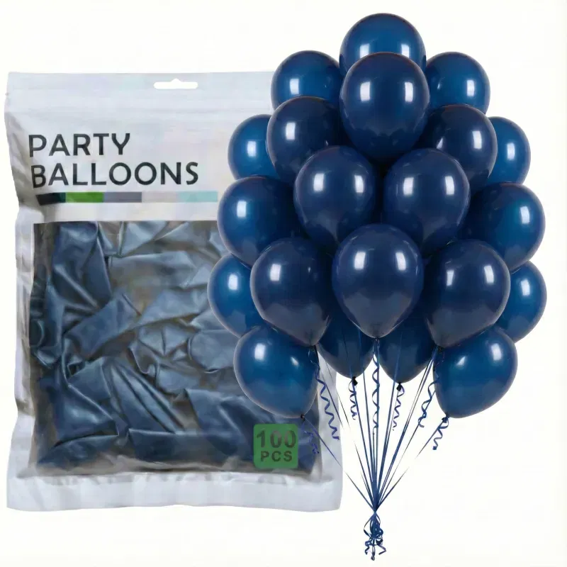 Balony PASTELOWE granatowe MIDNIGHT BLUE 12"/30 cm 100 sztuk Balony PASTELOWE granatowe MIDNIGHT BLUE 12"/30 cm 100 sztuk