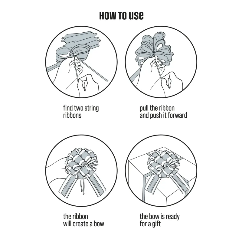 Kokarda ściągana prezentowa pastelowa oliwkowa 1 szt.