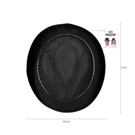 Kapelusz jezzowy czarny