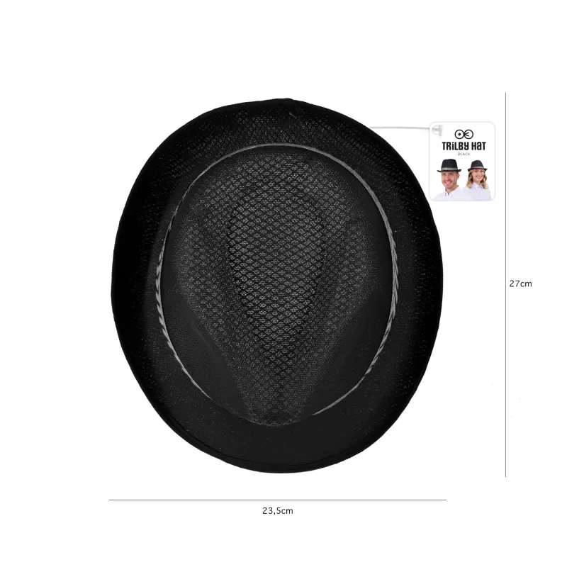 Kapelusz jezzowy czarny