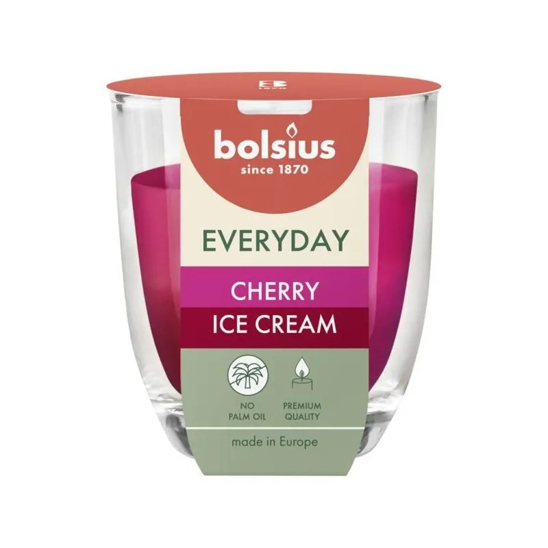 Świeca zapachowa w szkle Everyday Lody wiśniowe