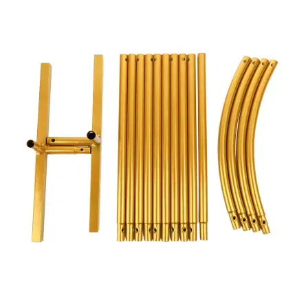 Stojak metalowy złoty ŁUK na balony i dekoracje 180x80cm Stojak metalowy złoty ŁUK na balony i dekoracje 180x80cm