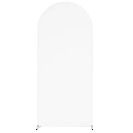 Pokrowiec czarny materiał na stojak metalowy złoty ŁUK na balony i dekoracje 180x80cm