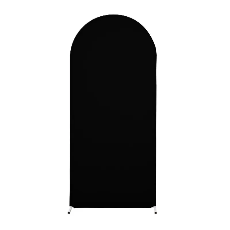 Pokrowiec czarny materiał na stojak metalowy złoty ŁUK na balony i dekoracje 200x100cm Pokrowiec czarny materiał na stojak metalowy złoty ŁUK na balony i dekoracje 200x100cm